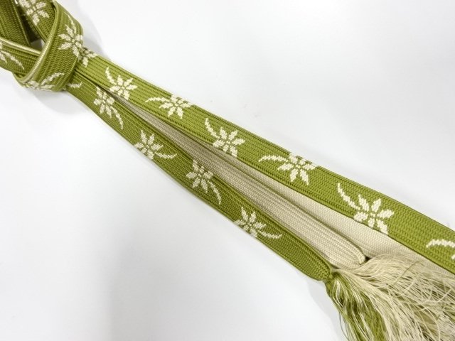 正絹　手組帯締め